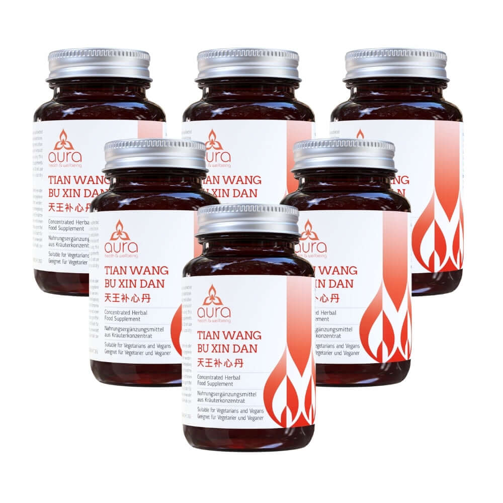 Tian Wang Bu Xin Dan (Rehmannia & Polygonum Vine) - 6 x 60 tablets