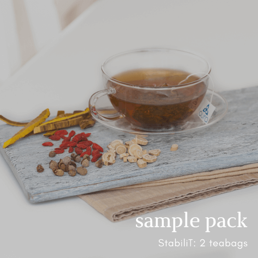 StabiliT 消渴降糖 | Herbal Tea for Internal Balance (2 sample teabags) | Aura Nutrition