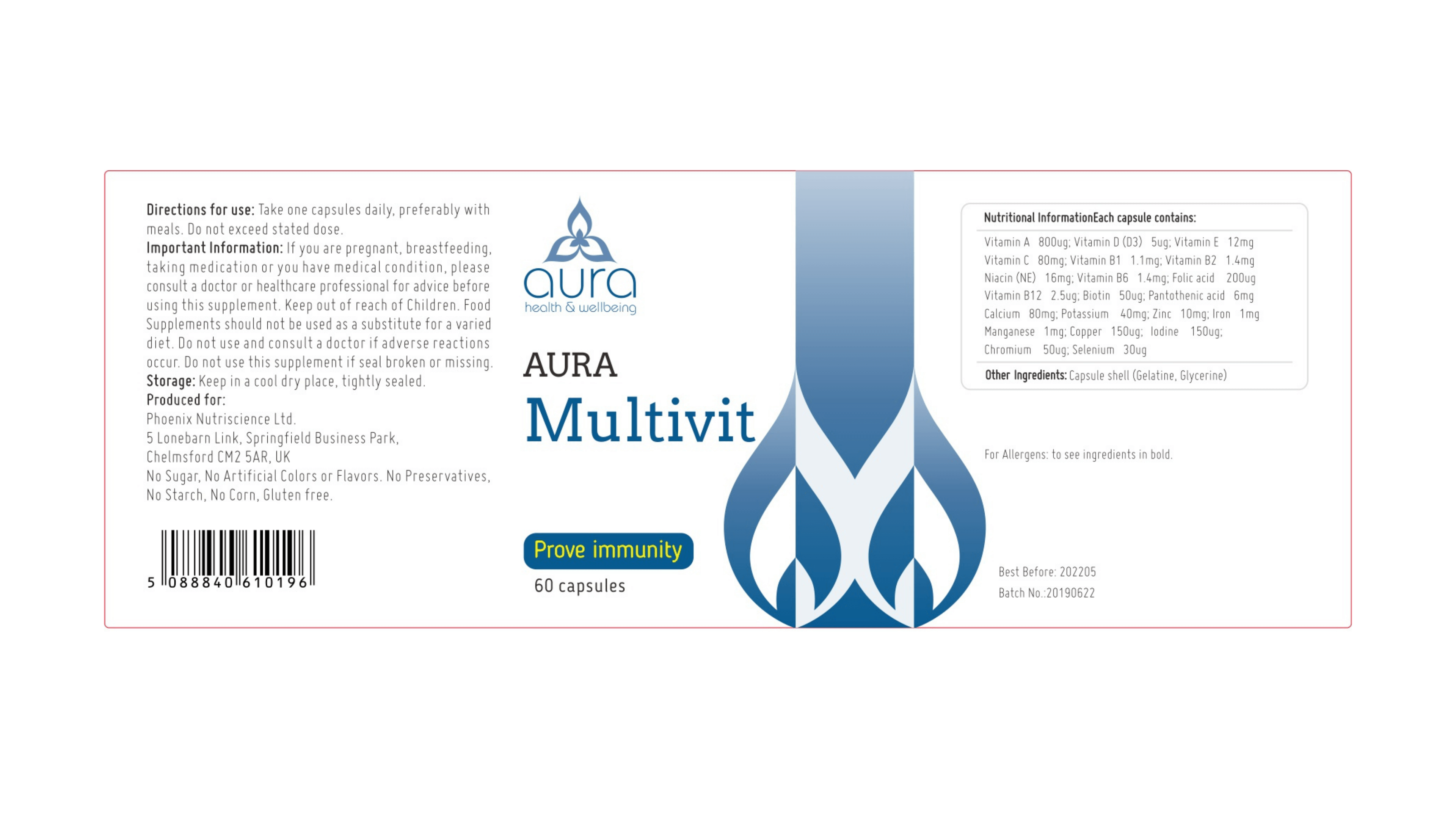 Aura Multvit | Multivitamin exclusively for everyone!