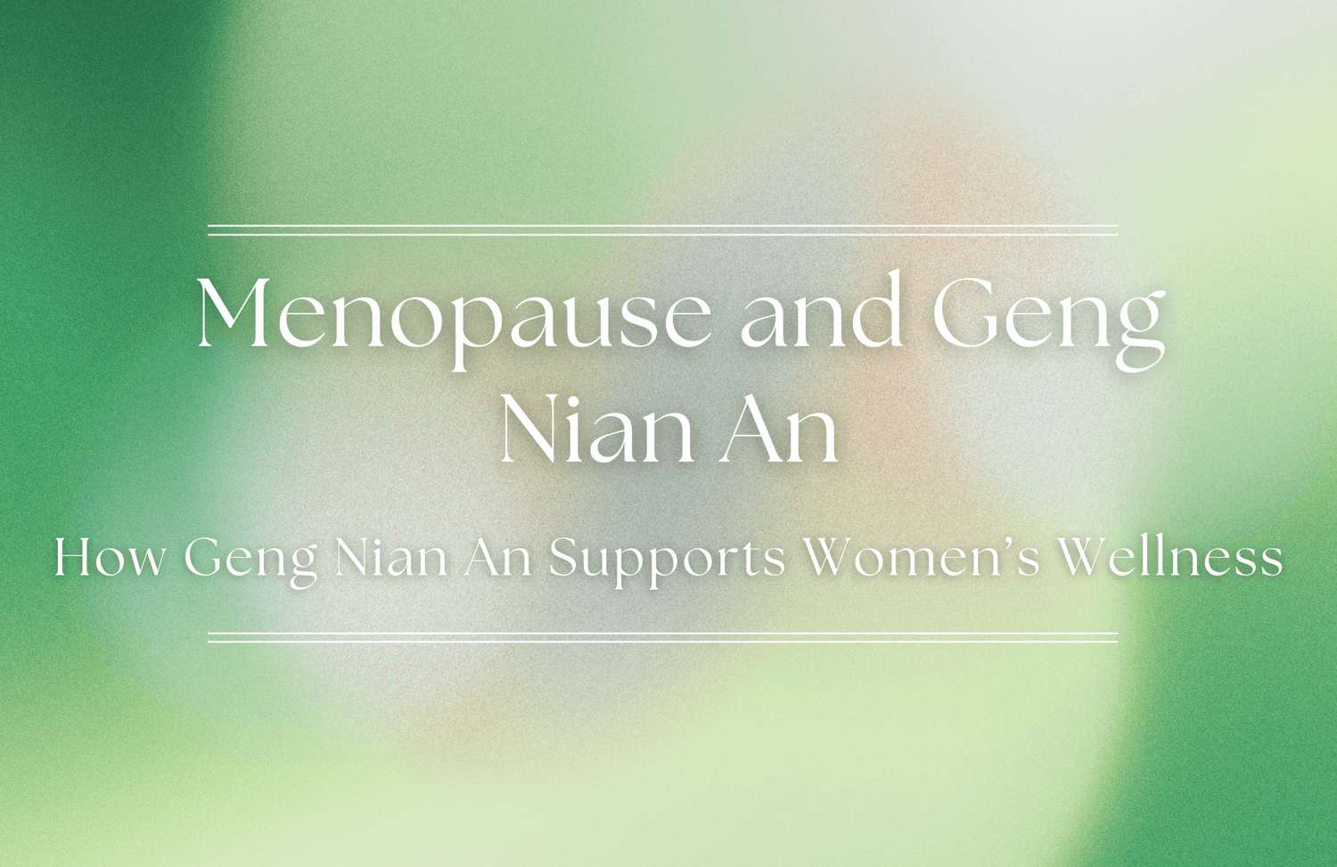 Menopause Naturally
