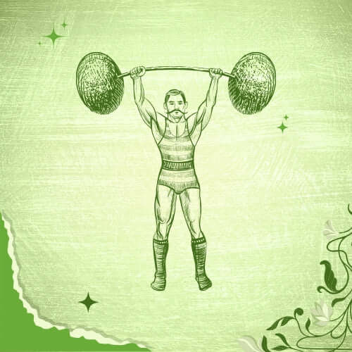 a strong man