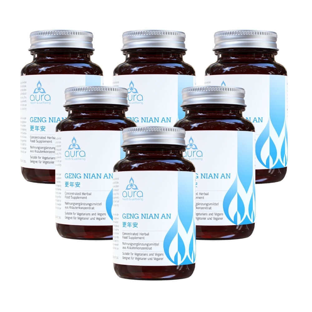 Geng Nian An (Rehmannia & Chinese Foxglove Root) - 6 x 60 tablets