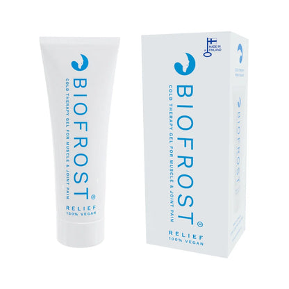 Biofrost Relief | Effective Pain Relief | Quick &amp; Long-Lasted Cool Gel | Perfect for Arthritis, Back Pain, Muscle Soreness, Muscle Pain, Joint Stiffness, Chronic Pain | Anti-inflammatory | 100ml Bottle