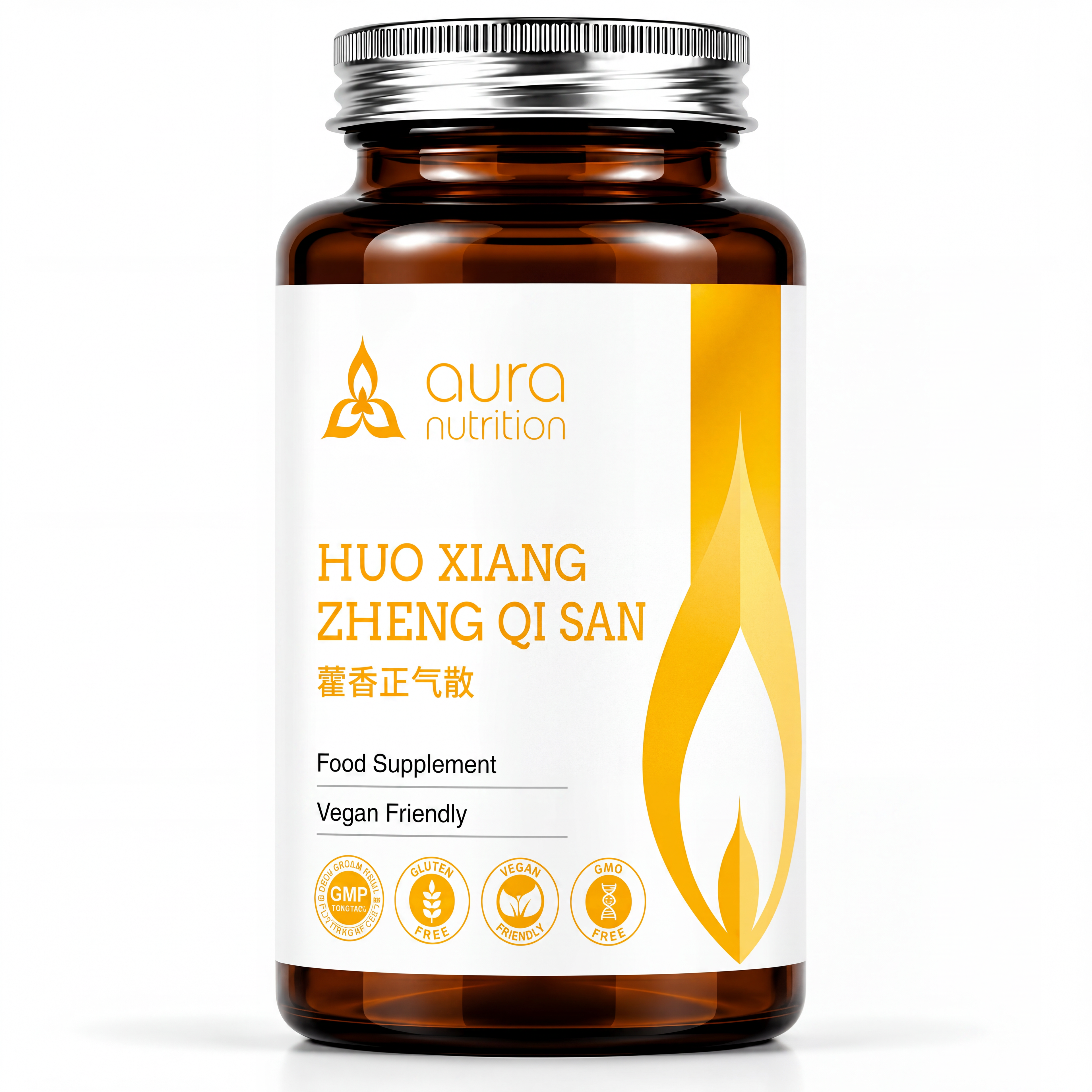 Huo Xiang Zheng Qi San (Patchouli &amp; Liquorice Root) - 60 tablets