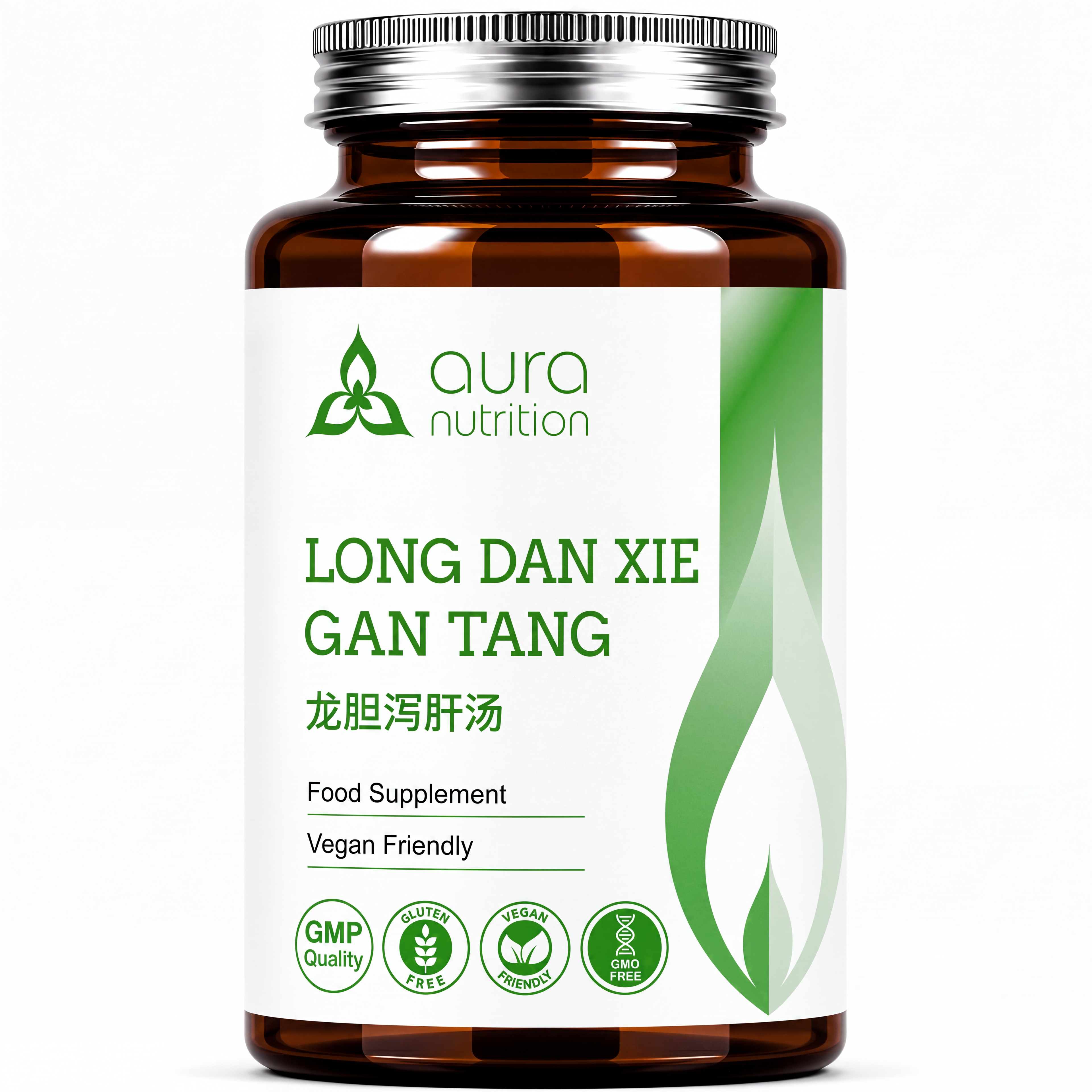 Long Dan Xie Gan Tang (Cape Jasmine Fruit &amp; Skullcap Root) - 60 tablets