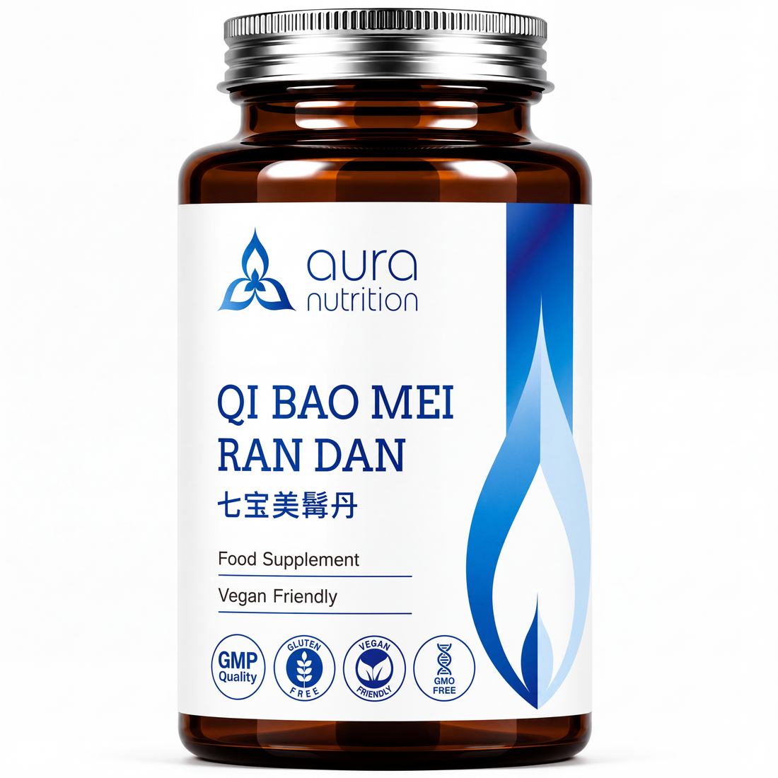 Qi Bao Mei Ran Dan (Fallopia Multiflora & Oxknee Roor) - 60 tablets