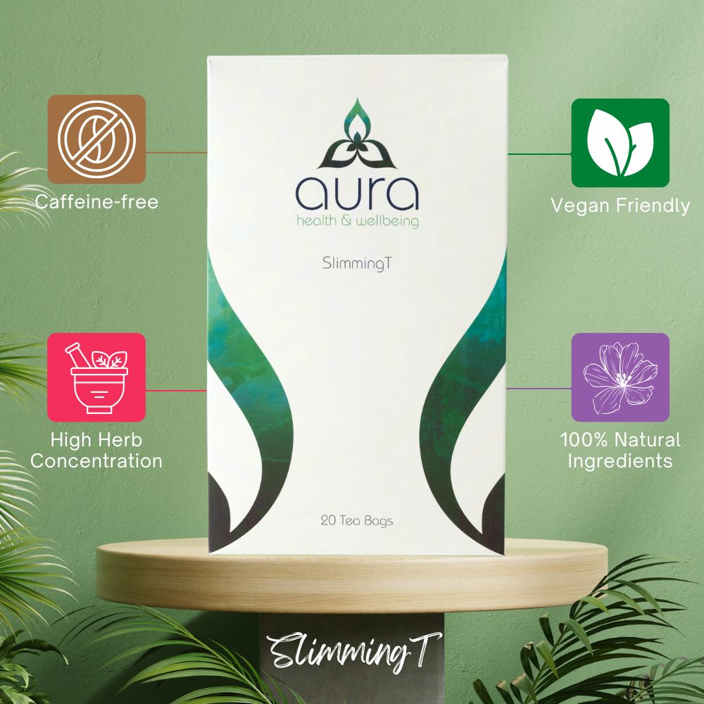 SlimmingT 正品飞燕 | Herbal Tea for Weight Control (20 teabags) | Aura Nutrition
