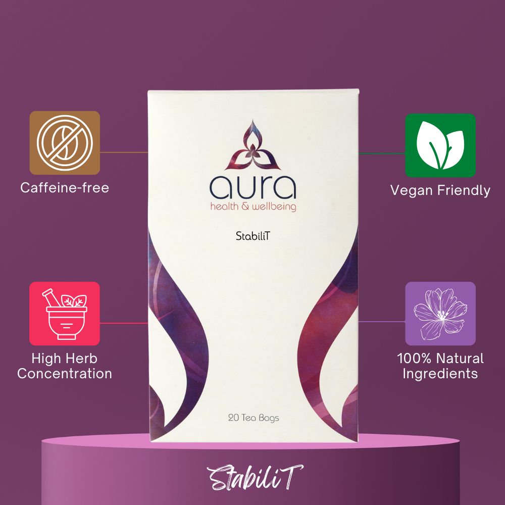 StabiliT 消渴降糖 | Herbal Tea for Internal Balance (2 sample teabags) | Aura Nutrition