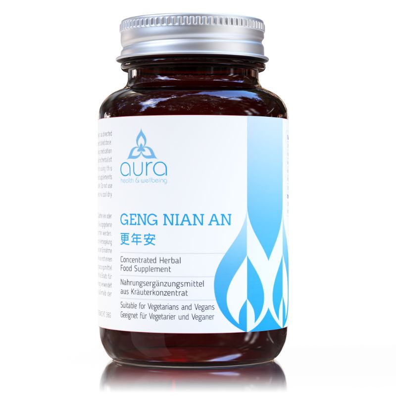 Geng Nian An 更年安 (Rehmannia &amp; Chinese Foxglove Root) | Aura Nutrition
