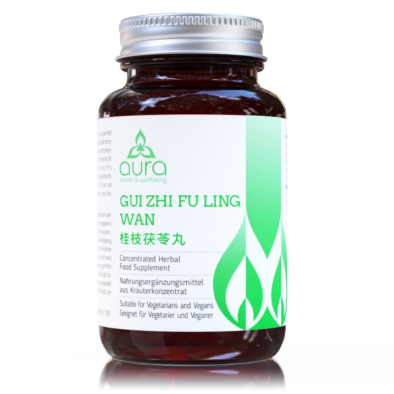 Gui Zhi Fu Ling Wan 桂枝茯苓丸 (Red Peony & Peach Kernel) | Aura Nutrition