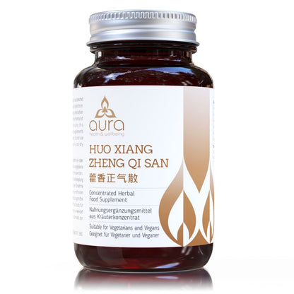 Huo Xiang Zheng Qi San 藿香正气散 (Patchouli &amp; Liquorice Root) | Aura Nutrition