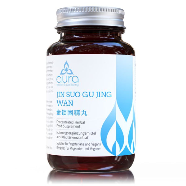 Jin Suo Gu Jing Wan 金锁固精丸 (Lotus Seed & Magnolia-Vine Fruit) | Aura Nutrition